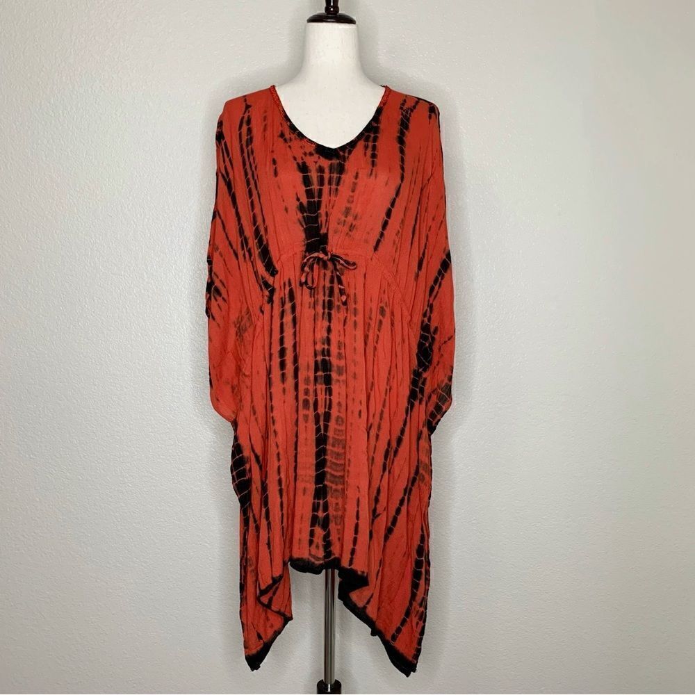 Rainbow Women’s Tie Dye Swimwear CoverUps